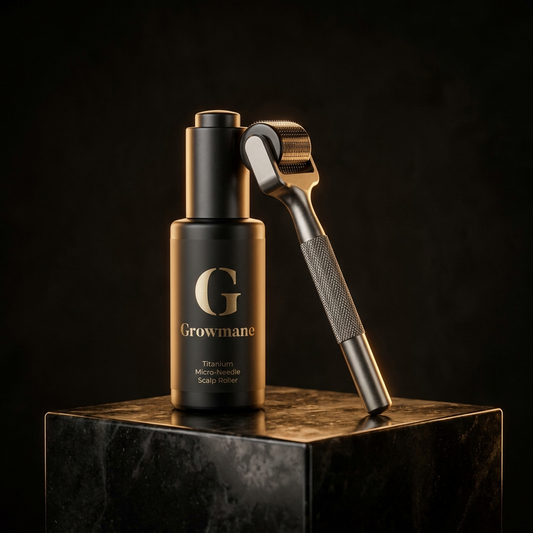 The Starter Kit bundle — shampoo, serum, and vitamin complex